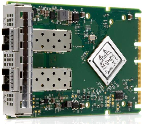 Сетевая карта Mellanox MCX562A-ACAB, 2xSFP28 25GBps, PCI-Ex16