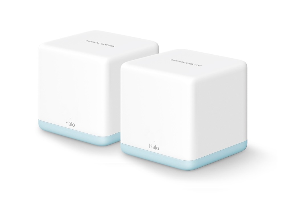 Wi-Fi система Mercusys Halo H30 (2-pack), 2.4/5Ghz, 1167Mbps, 2xLAN 100Mbps
