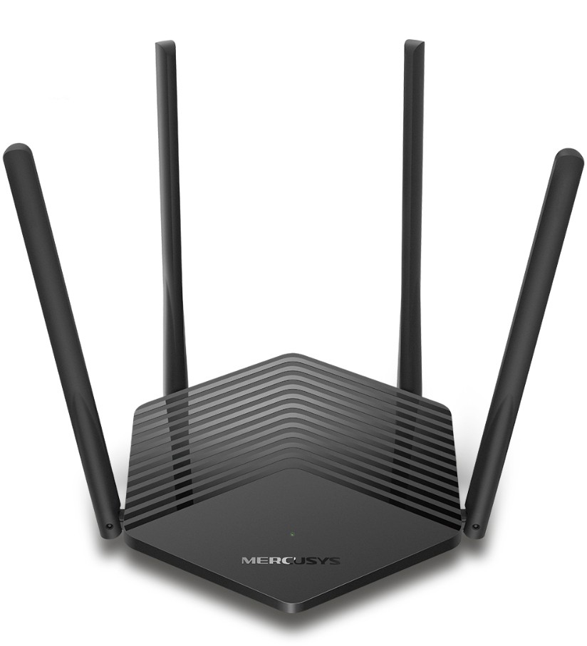 Роутер Wi-Fi Mercusys MR60X, 2.4/5GHz 1201Mbps, 3xLAN 1Gbps