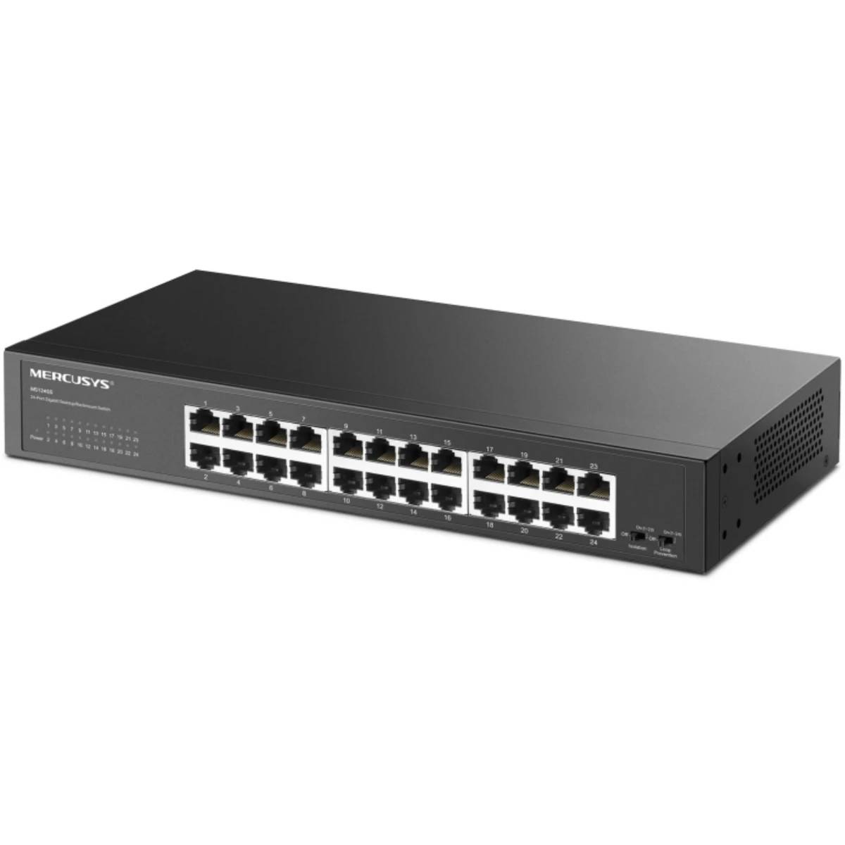 Коммутатор Mercusys MS124GS, 24xLAN 1Gbps