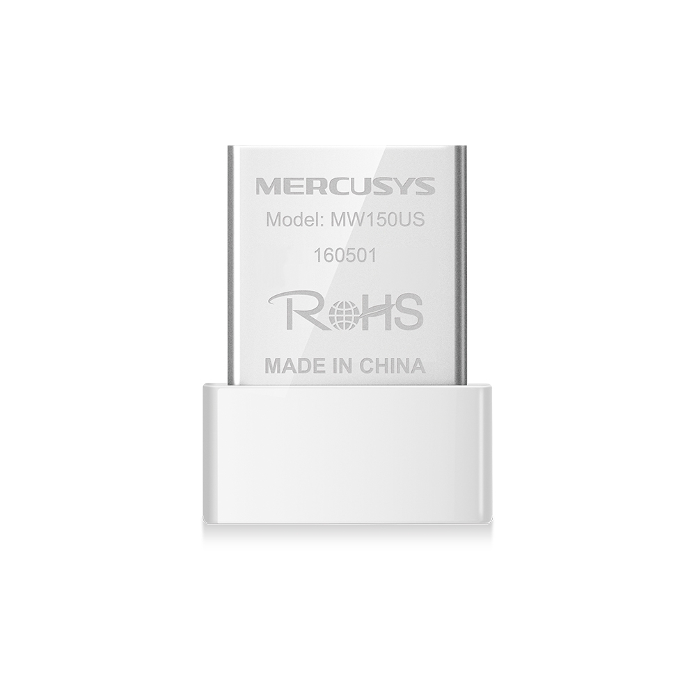 Сетевая карта Wi-Fi, Mercusys MW150US, 2.4GHz, 150Mbps, USB2.0
