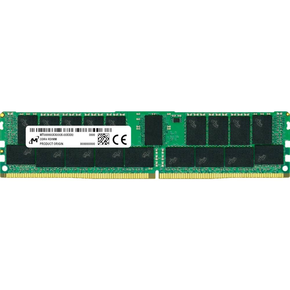 Серверная оперативная память 16Gb Micron MTA36ASF2G72PZ-3G2, DDR IV, PC-25600, 3200MHz, ECC Reg