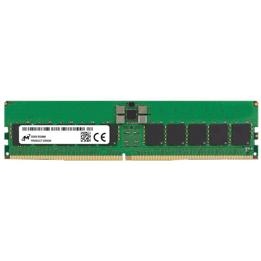 Серверная оперативная память 32Gb Micron (MTC20F1045S1RC56BD1), DDR V, PC-44800, 5600MHz, ECC Reg
