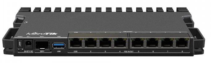 Маршрутизатор Mikrotik RB5009UPr+S+IN, 7xLAN 1Gbps, 1xLAN 2.5Gbps, 1xSFP+, USB