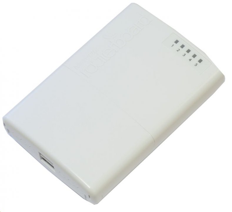 Маршрутизатор Mikrotik PowerBOX R2 RB750P-PBr2, 5xLAN 100Mbit