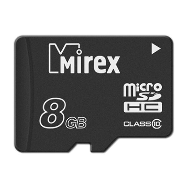 Карта памяти 8Gb Mirex 13612-MC10SD08, SD Micro, SDHC Class 10