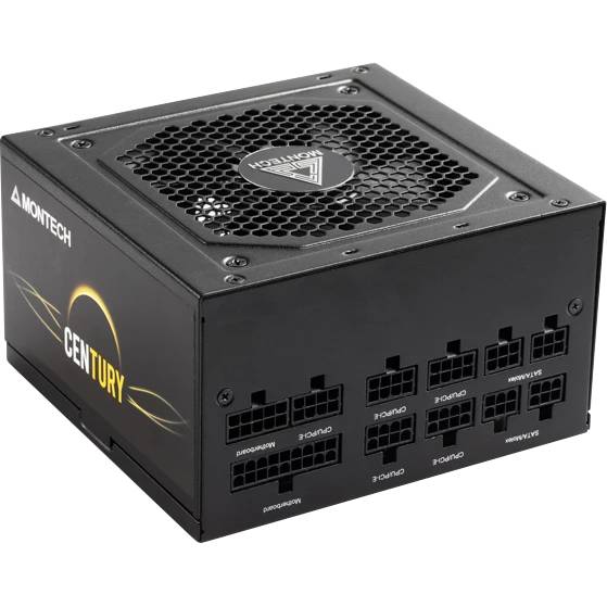 Блок питания 550Вт, Montech Century 550W (CENTURY550), 80 Plus Gold, APFC, ATX