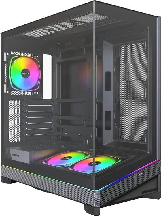 Корпус Montech Sky 3 Black, без БП, ATX
