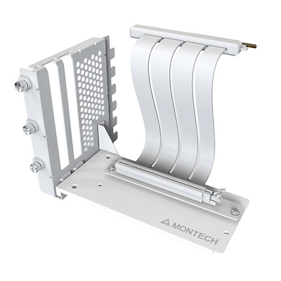 Крепление для вертикальной установки видеокарты Montech Vertical GPU Mounting Kit (VGM2W) White