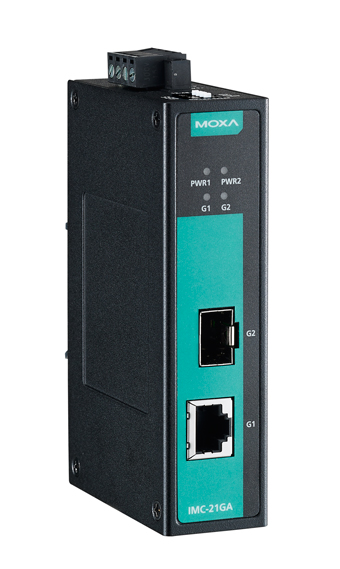 Медиаконвертор Moxa IMC-21GA, Ethernet 10/100BaseTX - 100BaseFX