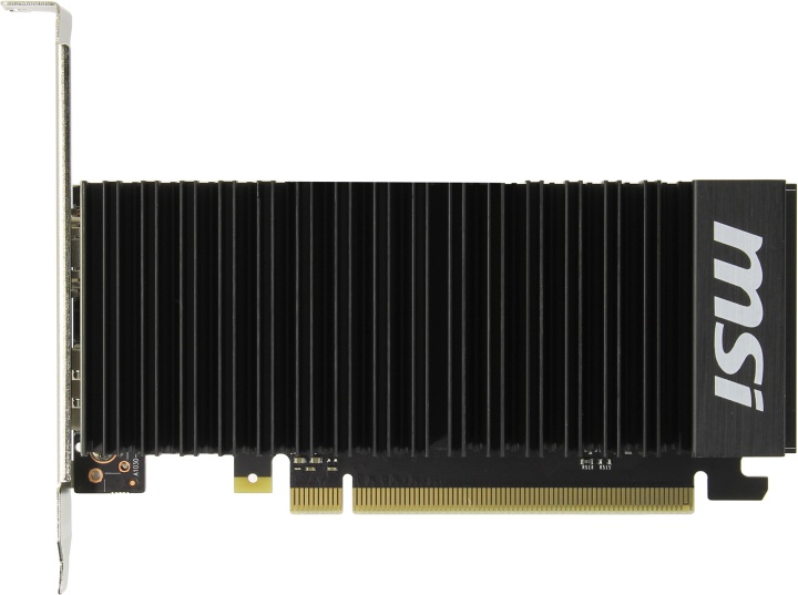 Видеокарта GeForce GT 1030, 2Gb DDR4 64bit, MSI GT 1030 2GHD4 LP OC, RTL