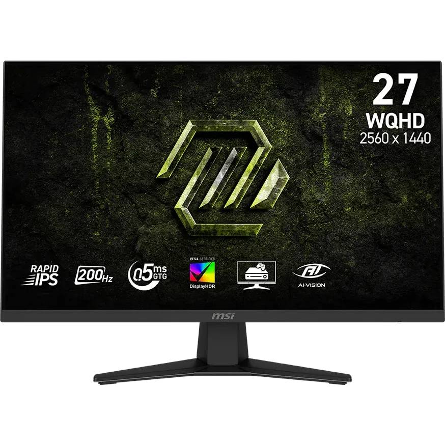 Монитор 27" MSI MAG 274QF E20, 2560x1440, IPS, 200Hz, (2xHDMI, DP), (9S6-3CE41H-095)