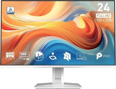 Монитор 23.8" MSI PRO MP243W E14 (9S6-3PD1CT-037), 1920x1080, IPS, 144Hz, (3.5, HDMI, DP)