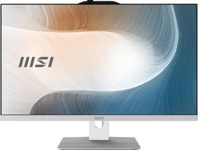 Моноблок MSI Modern AM242P 1MA-2433XRU (9S6-AE0732-2433), 23.8" IPS, Core 5 120U/ 16Gb/ 256SSD/ White