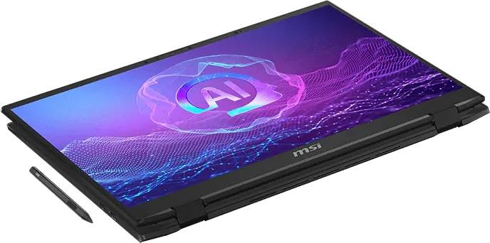 Ноутбук MSI Summit 16 AI Evo A2HMTG-057RU, 16" IPS Touch, Core Ultra 7 255H/ 16Gb/ 1TBSSD/ W11/ Black (9S7-159531-057)