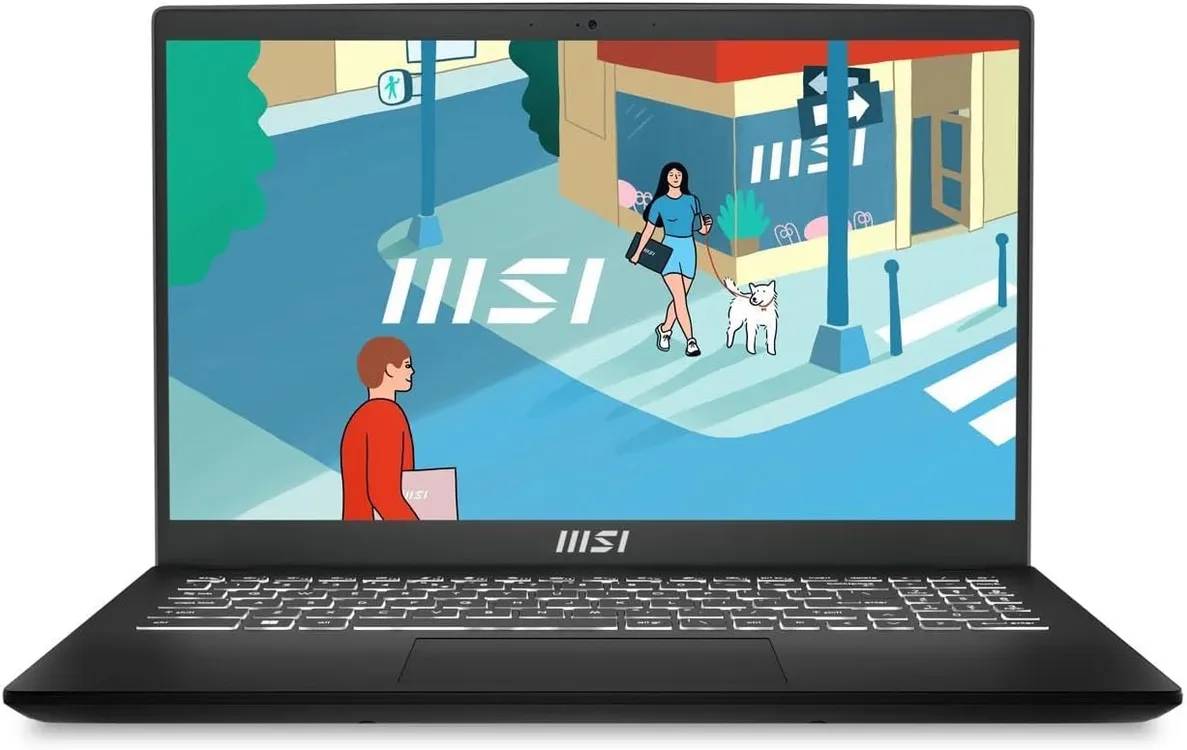 Ноутбук MSI Modern 15 H B13M-010US, 15.6" IPS, Core i9 13900H/ 32Gb/ 1TbSSD/ W11/ Black (9S7-15H411-018)
