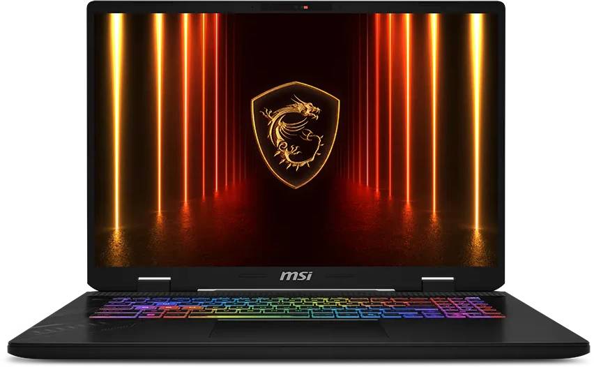 Ноутбук MSI Crosshair 17 HX AI D2XWFKG-053XRU, 17" IPS, Core Ultra 7 255HX/ 64Gb/ 1TbSSD/ RTX 5060 8Gb/ Black (9S7-17T423-053)