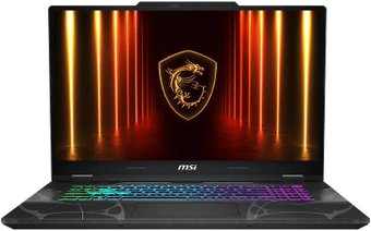 Ноутбук MSI Cyborg A17 AI B2HWFKG-048XRU, 17.3" IPS, Ryzen 7 260/ 16Gb/ 512SSD/ RTX 5060 8Gb/ Black (9S7-17UL32-048)