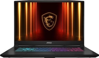 Ноутбук MSI MS-17L7 Katana 17 HX B14WGK-297XBY, 17.3" IPS, Core i9 14900HX/ 32Gb/ 1TbSSD/ RTX 5070 8Gb/ Black (9S7-17L791-297)