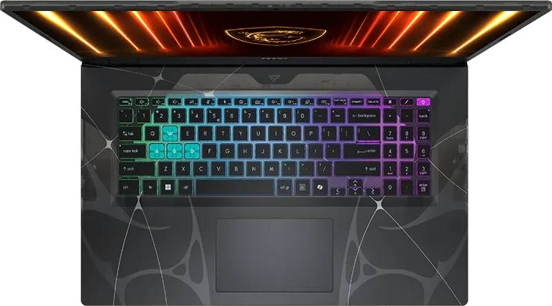 Ноутбук MSI Cyborg 17 B2RWGKG-421XRU, 17.3" IPS, Core 7 240H/ 16Gb/ 1TbSSD/ RTX 5070 8Gb/ Black (9S7-17U332-421)