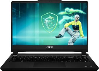 Ноутбук MSI Cyborg 15 C2WF-015XRU, 15.6" IPS, Core 5 210H/ 16Gb/ 1TBSSD/ RTX 5060 8GB/ черный (9S7-15T121-015)