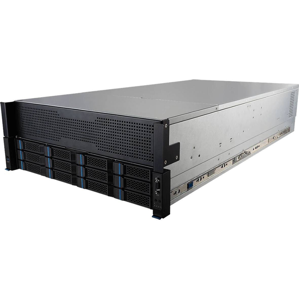 Серверная платформа MSI G4201RAS8U4-P5 (939-S370-03S) 2xLGA4677, 32xDDR V, 12x3.5/2.5", 4x2000Вт, 4U