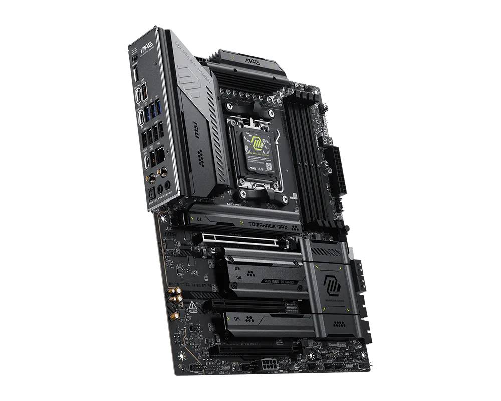 Материнская плата MSI MAG X870E TOMAHAWK MAX WIFI, AM5, (HDMI), 4xDDR V, ATX