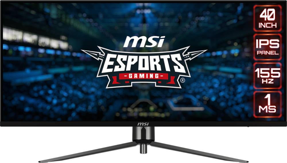 Монитор 40" MSI MAG 401QR, 3440x1440, IPS, 144Hz, Speakers (2xHDMI, DP, 2xUSB (видео), USB Type-C)