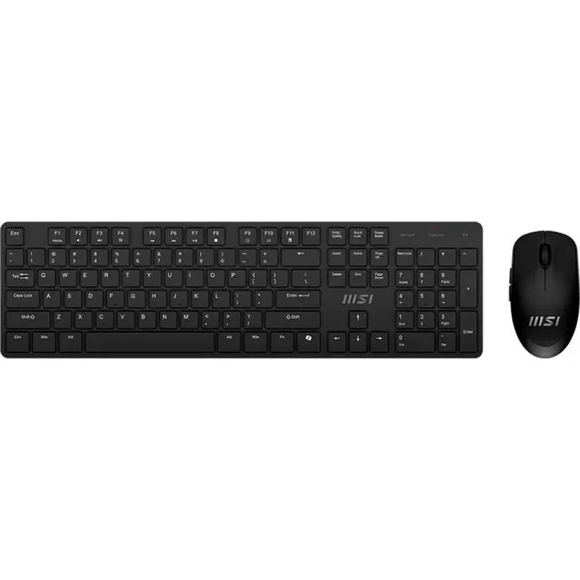 Набор MSI FORGE K200 W Combo MS-8ZA4, черный
