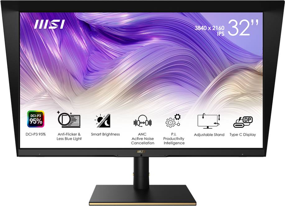 Монитор 32" MSI Summit MS321UP, 3840x2160, IPS, 60Hz (2xHDMI, DP, USB Type-C)