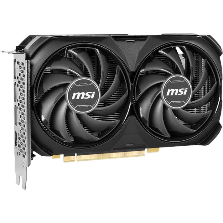 Видеокарта GeForce RTX 4060 Ti, 8Gb GDDR6 128bit, MSI RTX 4060 Ti VENTUS 2X BLACK 8G OC, OEM