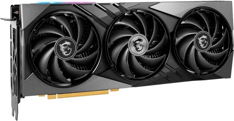 Видеокарта GeForce RTX 4070 Super, 12Gb GDDR6X 192bit, MSI RTX 4070 SUPER 12G GAMING X SLIM, OEM
