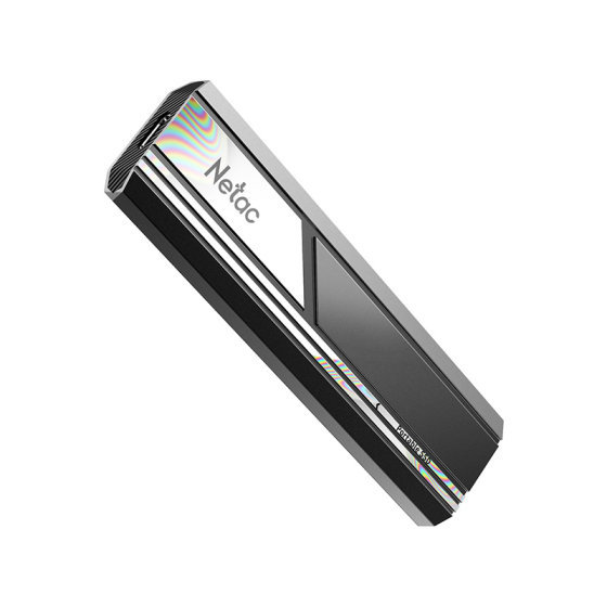 Внешний SSD 2Tb Netac ZX10 NT01ZX10-002T-32BK, USB Type-C
