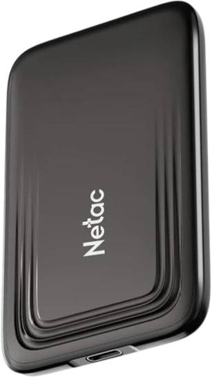 Внешний SSD 2Tb Netac ZX20 IV EVO NT01ZX20IVEVO-002T-32BK, USB Type-C, черный