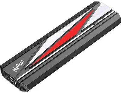 Внешний SSD 256Gb Netac ZX20L NT01ZX20L-256G-32BK, USB Type-C