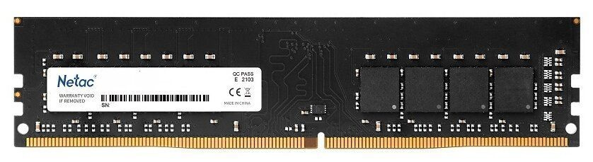 Оперативная память 16Gb Netac Basic NTBSD4P32SP-16J, DDR IV, PC-25600, 3200MHz