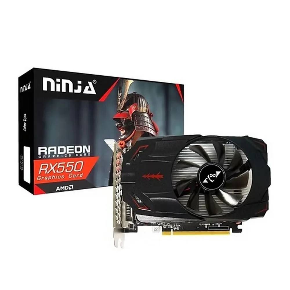 Видеокарта Radeon RX 550, 8Gb GDDR5 128bit, Ninja (Sinotex) AKRX55085F, RTL