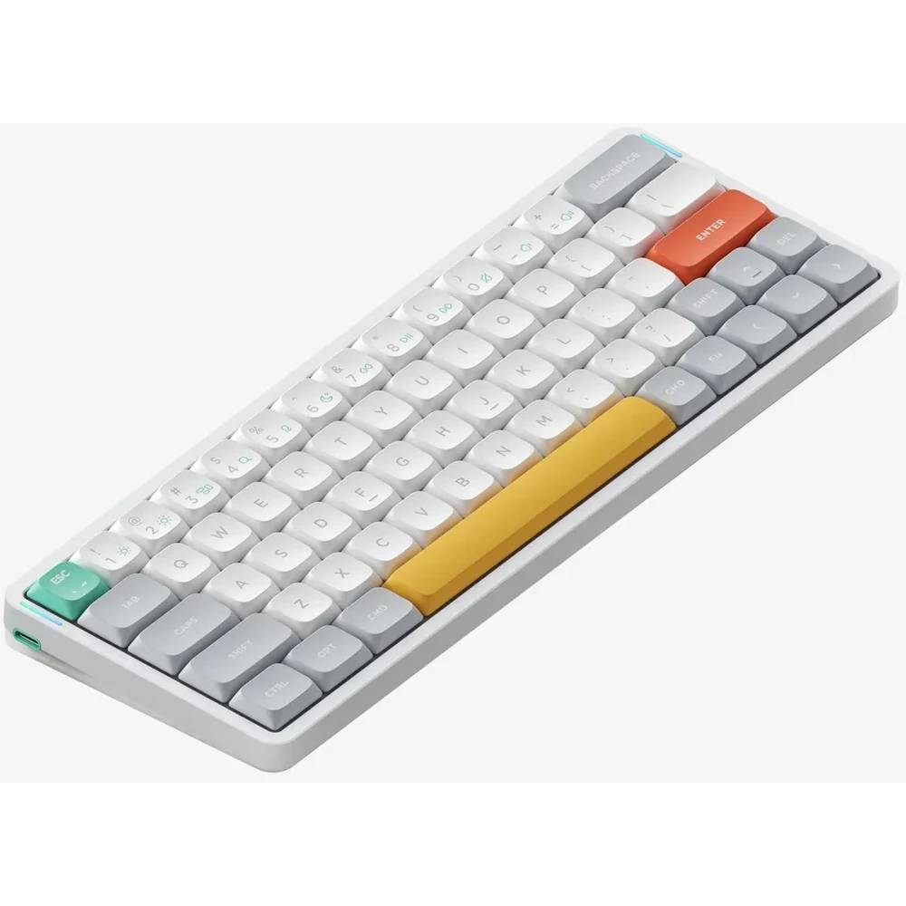 Клавиатура Nuphy AIR60 v2 Ionic White (AIR60v2-IW-1) (Gateron Low Profile Red 2.0)