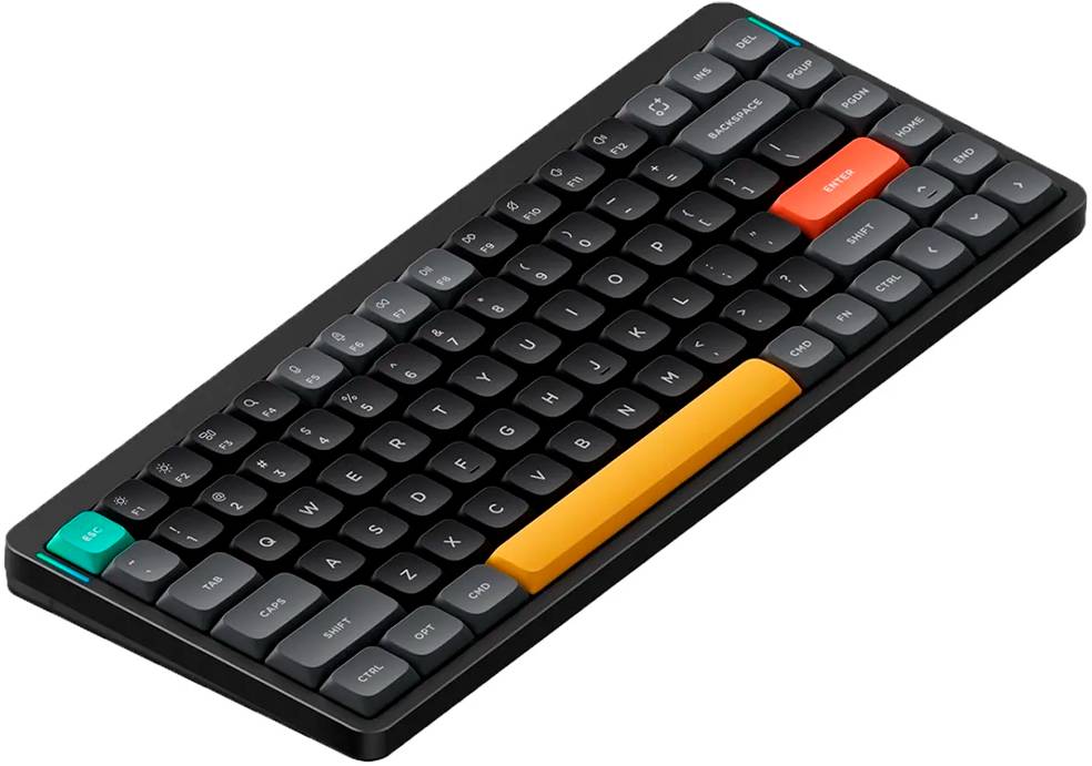 Клавиатура Nuphy AIR75v2 Basalt Black (AIR75v2-BB-1) (Red Switch)