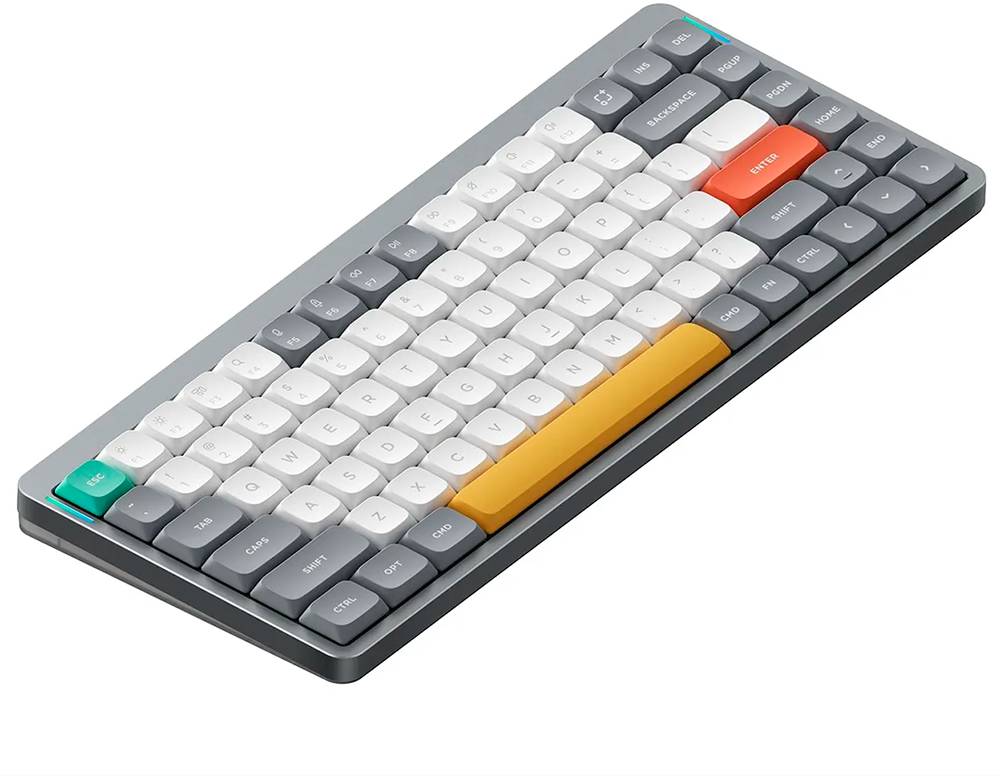 Клавиатура Nuphy AIR75v2 Lunar Gray (AIR75v2-LG-1) (Red Switch)