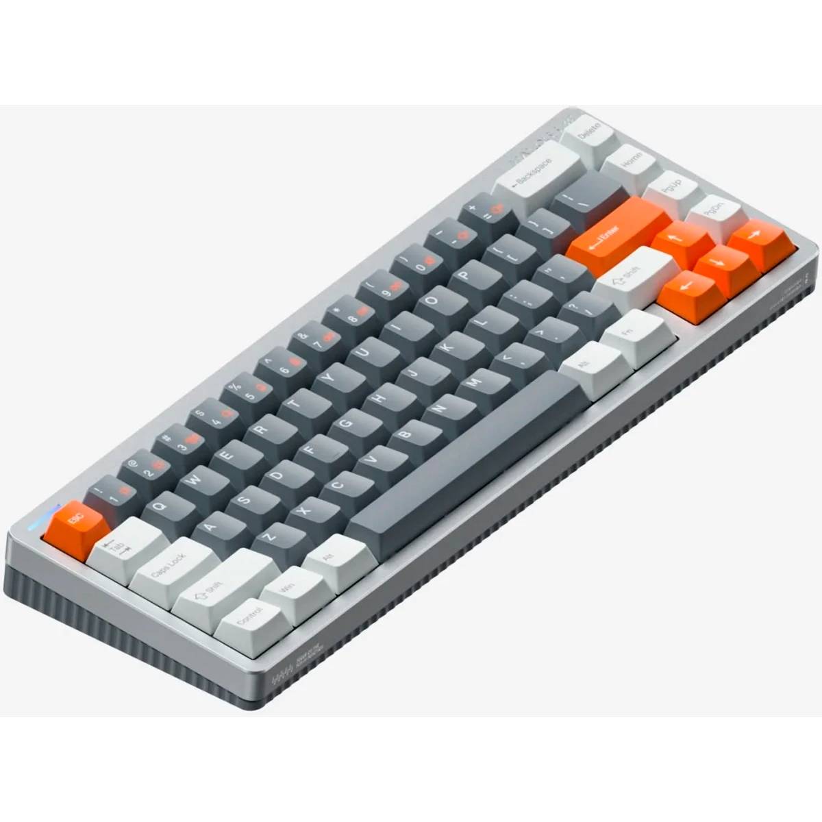 Клавиатура NuPhy Halo 65 HE RGB White Halo65HE-SG-C, (Magnetic Coral Switch)