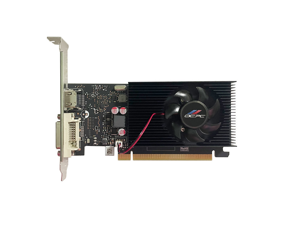Видеокарта GeForce GT 1030, 4Gb GDDR4 64bit, OCPC OCVNGT1030G4D4, RTL