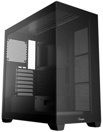 Корпус Ocypus Gamma C72 BK (Gamma-C72-BKD000XX-GL), без БП, ATX