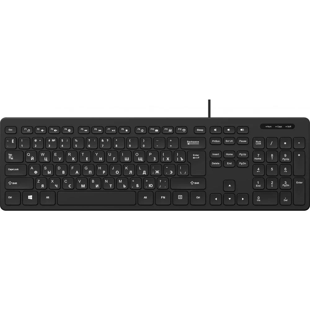 Клавиатура Oklick K733, черный