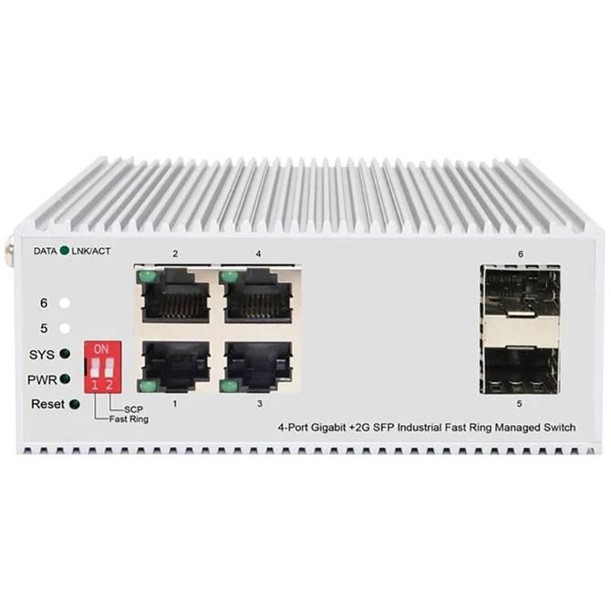 Коммутатор ORIGO OI3106P, 4xLAN 1Gbps, 2xSFP