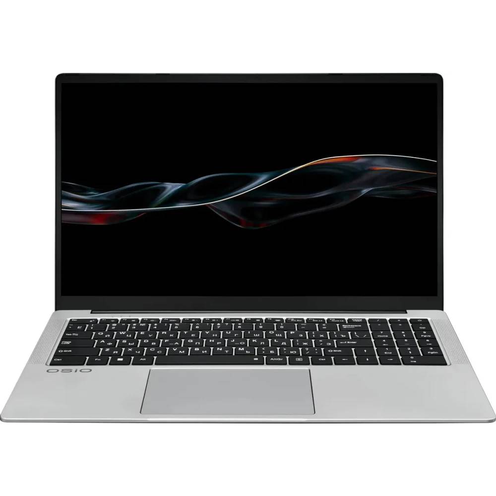 Ноутбук OSiO FocusLine F160a-012, 16.1" IPS, Ryzen 7 5700U/ 32Gb/ 1TbSSD/ W11/ Silver