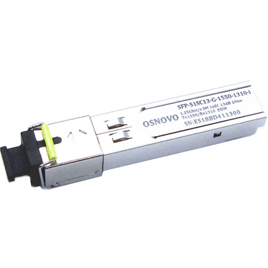 Модуль SFP Osnovo SFP-S1SC13-G-1310-1550, 1.25Gbps