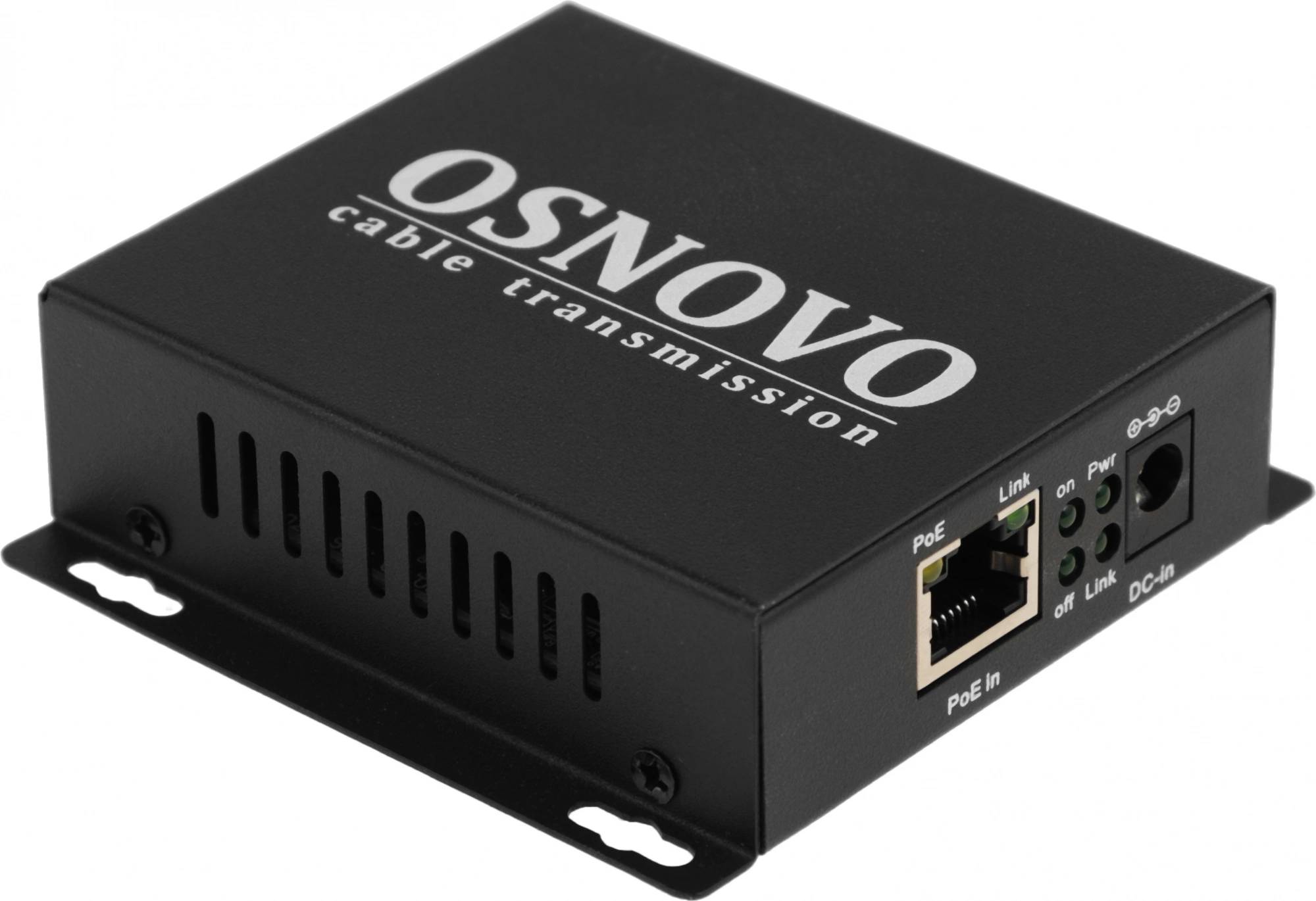 Коммутатор Osnovo SW-8030/D, 2xLAN 1Gbps, PoE