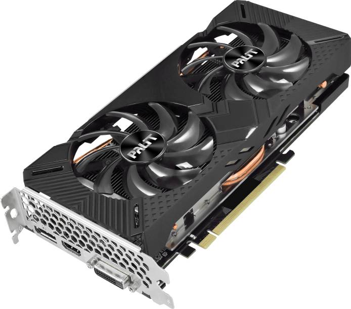 Видеокарта GeForce GTX 1660 Super, 6Gb GDDR6 192bit, Palit GamingPro OC NE6166SS18J9-1160A-1, RTL
