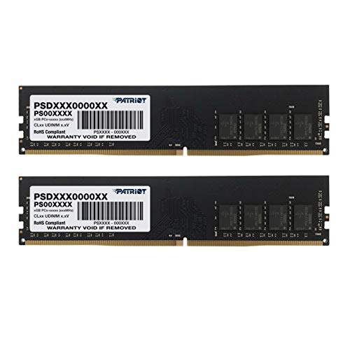 Оперативная память 32Gb Patriot Signature PSD432G3200K, DDR IV, PC-25600, 3200MHz, 2x16Gb